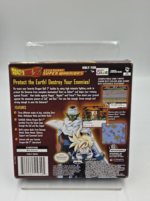 Game Boy Color DragonBall Z Legendary Super Warriors mit OVP und Anleitung USA