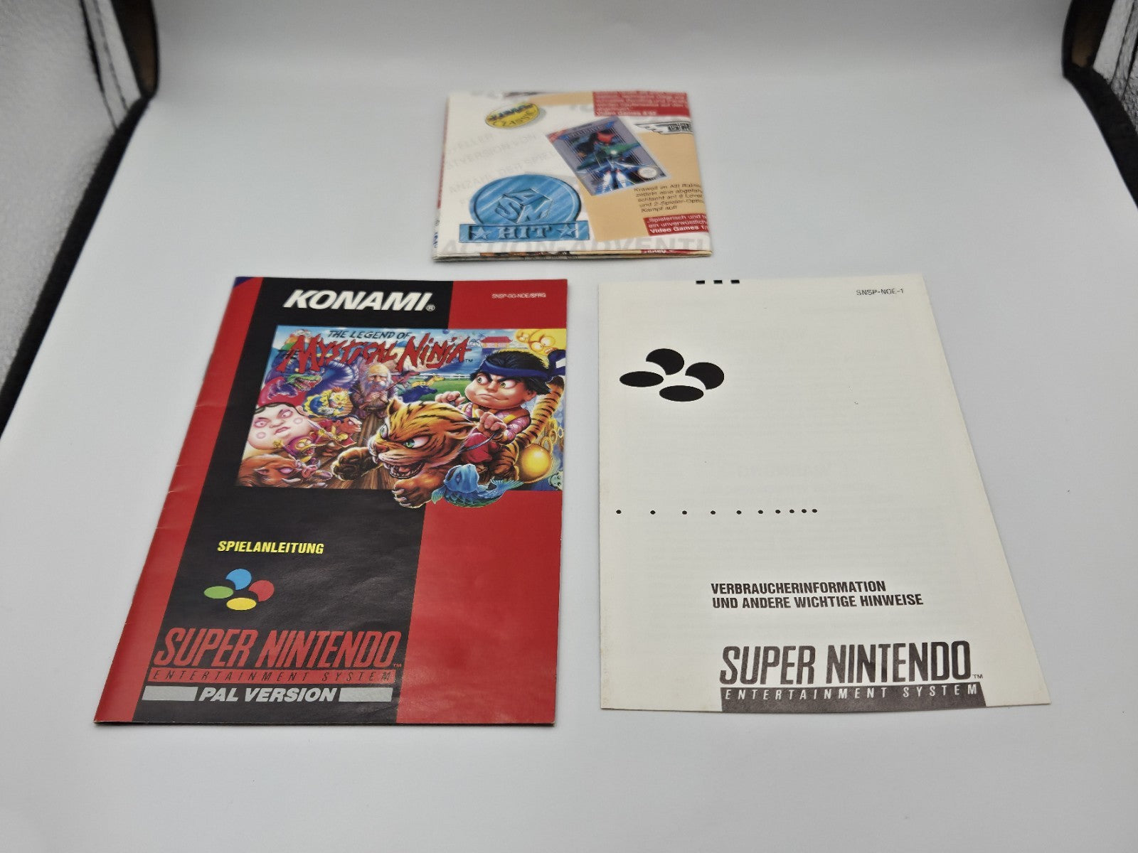 Super Nintendo The Legend of The Mystical Ninja mit OVP und Anleitung NOE/SFRG
