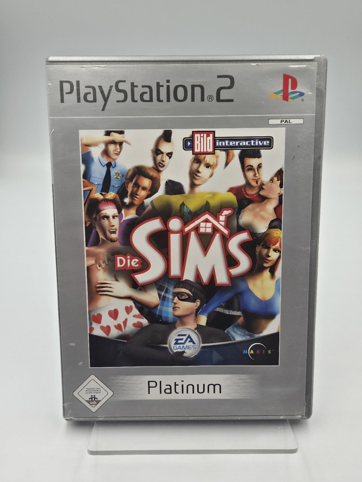 PS2 Playstation 2 Spiel Die Sims mit OVP und Anleitung Deutsch