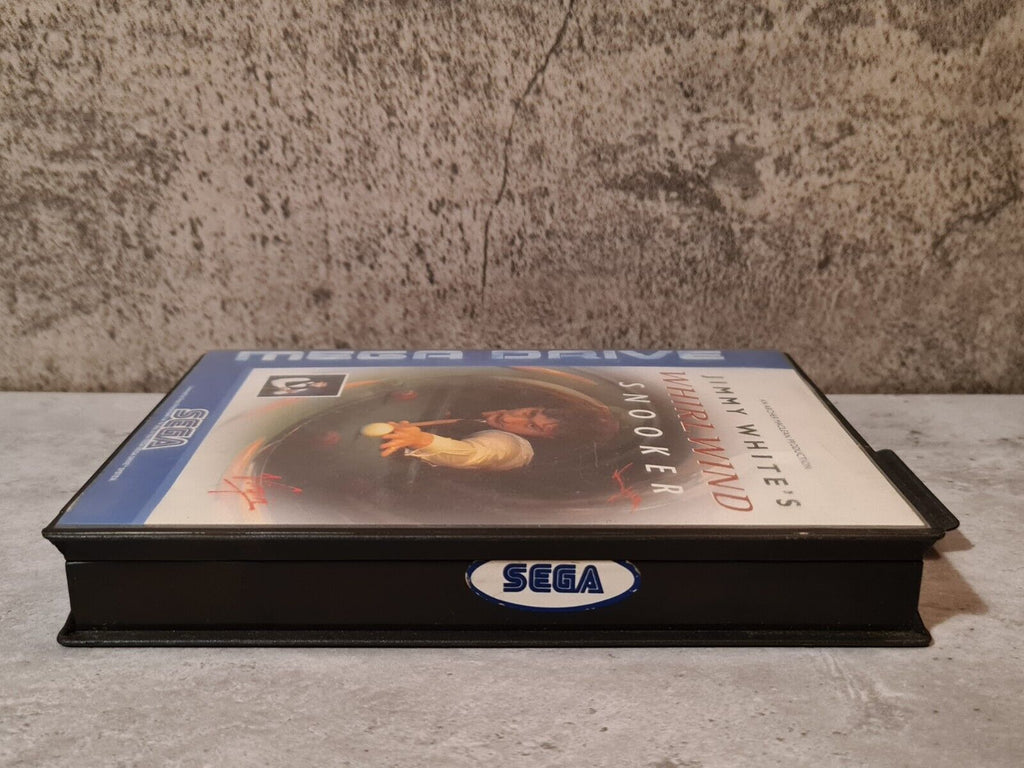 Sega Mega Drive Spiel Jimmy White's Whirlwind Snooker mit OVP und Anleitung - T-Retro-Games 