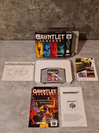 N64 Nintendo 64 Gauntlet Legends mit OVP und Anleitung EUR - T-Retro-Games 