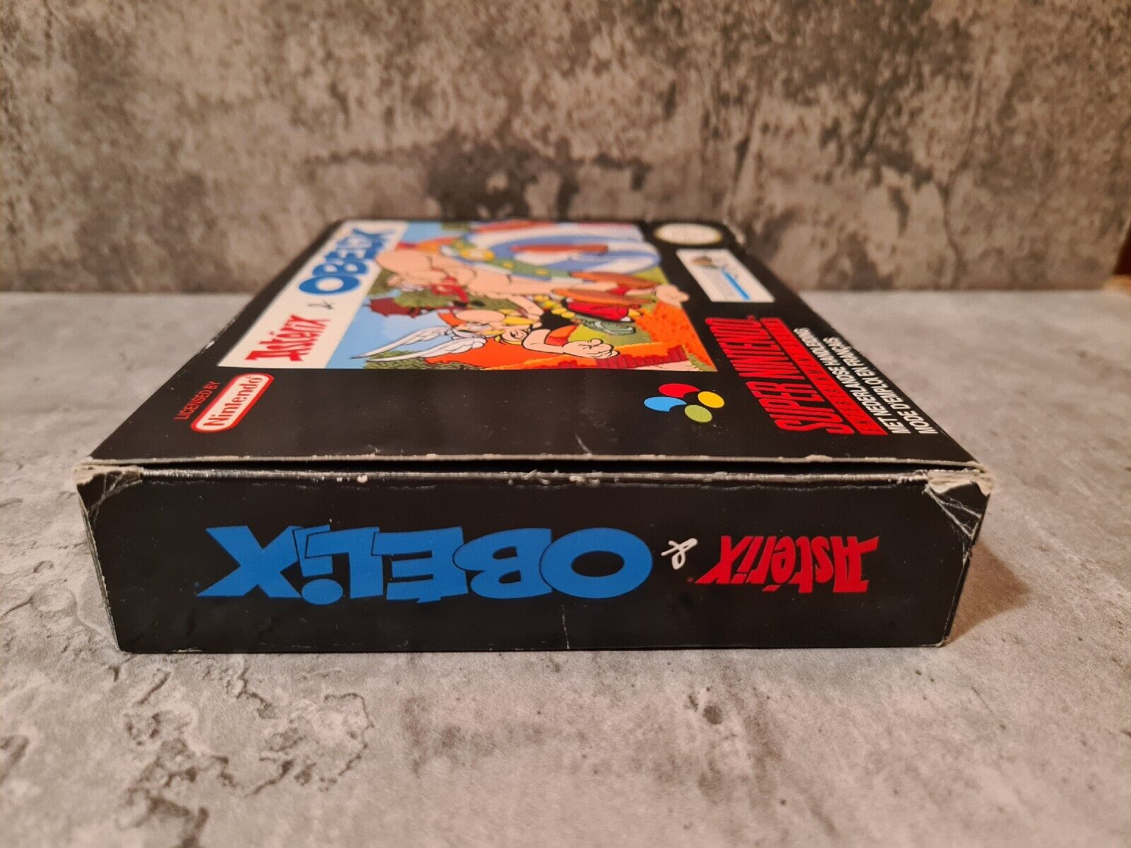 SNES Super Nintendo Asterix & Obelix mit OVP und Anleitung FAH - T-Retro-Games 