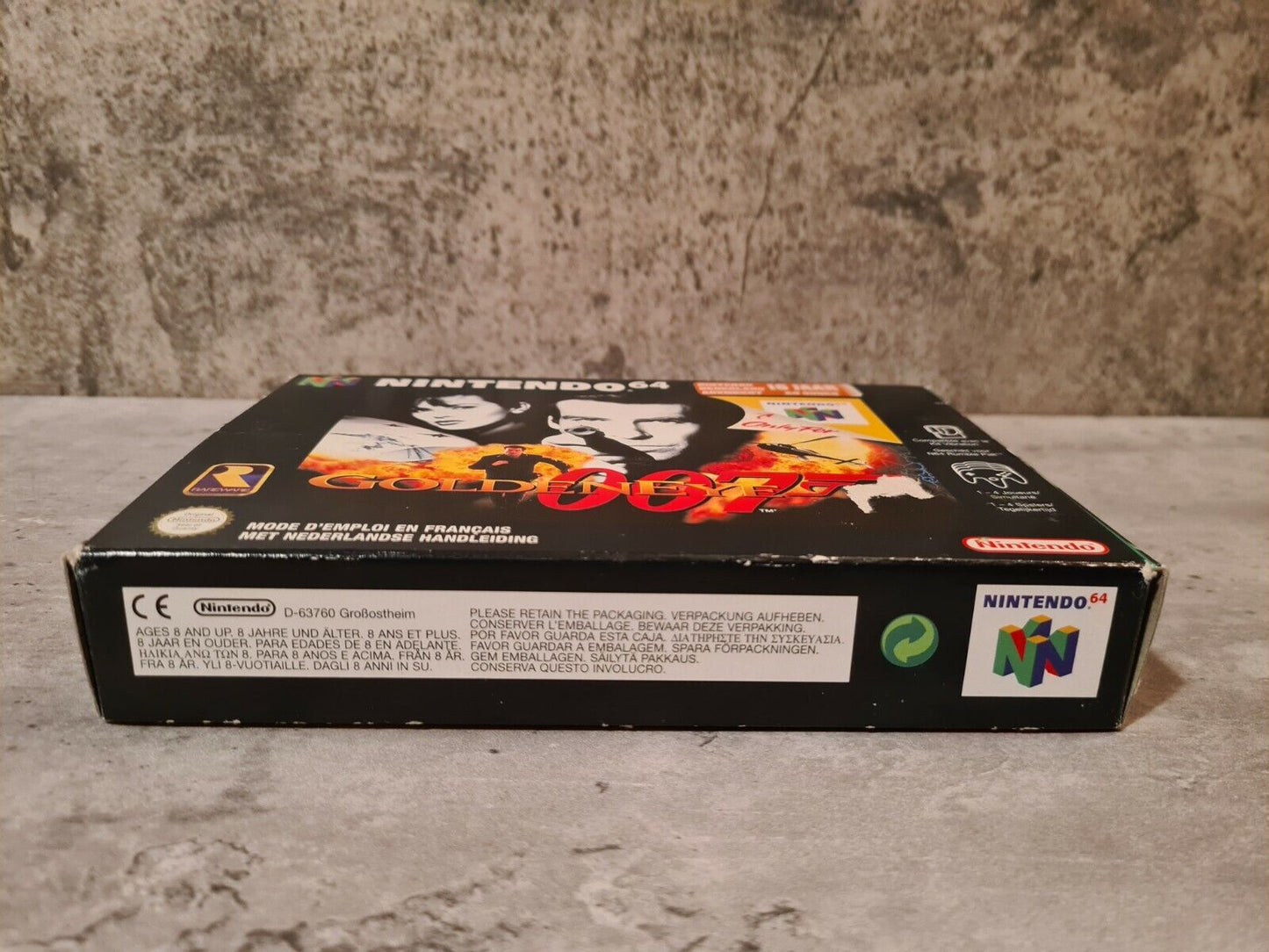 N64 Nintendo 64 GoldenEye 007 mit OVP und Anleitung FAH - T-Retro-Games 