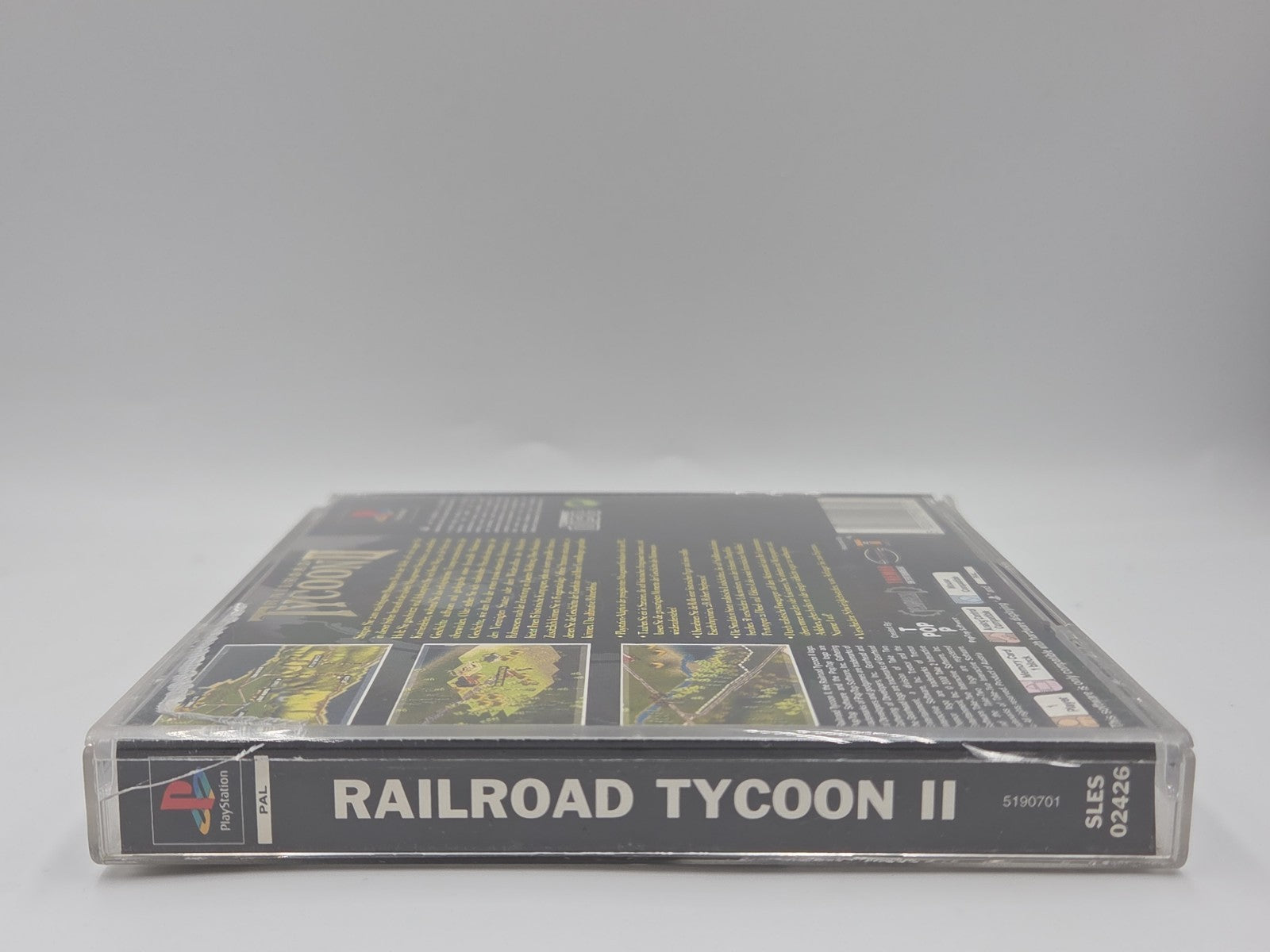 PS1 Playstation 1 Spiel Railroad Tycoon II mit OVP und Anleitung Deutsch