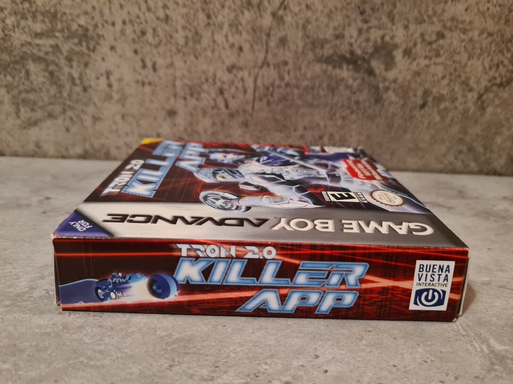 Nintendo Gameboy Advance Tron 2.0 Killer APP mit OVP und Anleitung + Poster USA - T-Retro-Games 