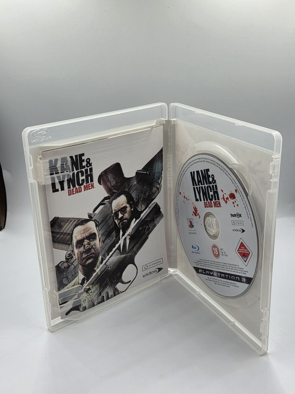 PS3 Playstation 3 Spiel Kane & Lynch Dead Man mit OVP und Anleitung Deutsch