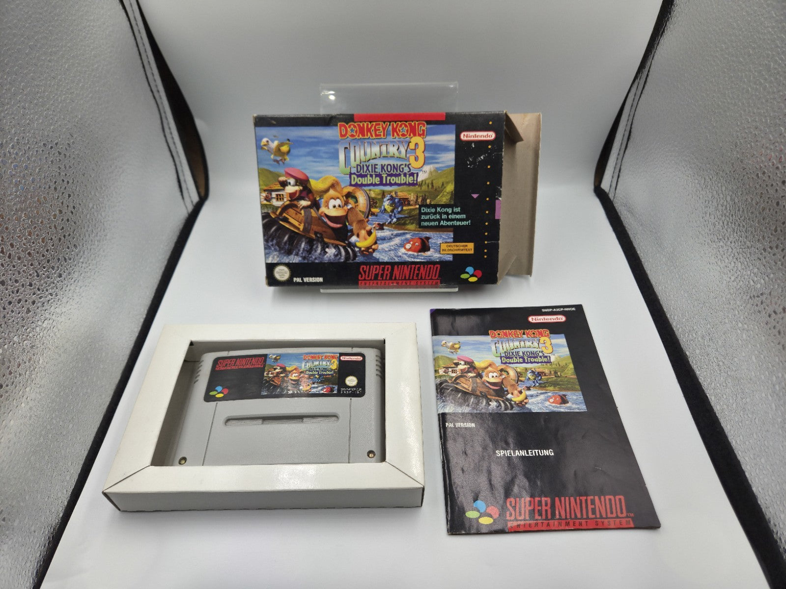 SNES Donkey Kong Country 3 Dixie Kong's Double Trouble! + OVP + Anleitung EUR