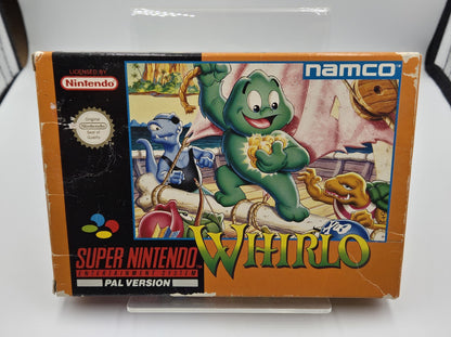 SNES Super Nintendo Whirlo mit OVP und Anleitung ESP