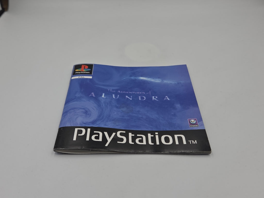 PS1 Playstation 1 The Adventures of Alundra mit OVP + Anleitung + Karte Deutsch
