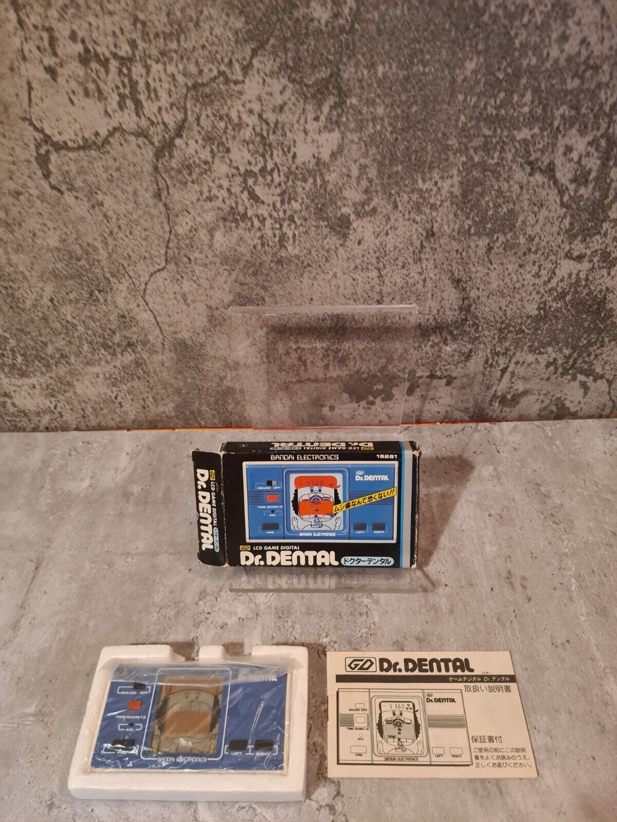 LCD Game Digital Dr. Dental mit OVP Bandai Electronics - T-Retro-Games 