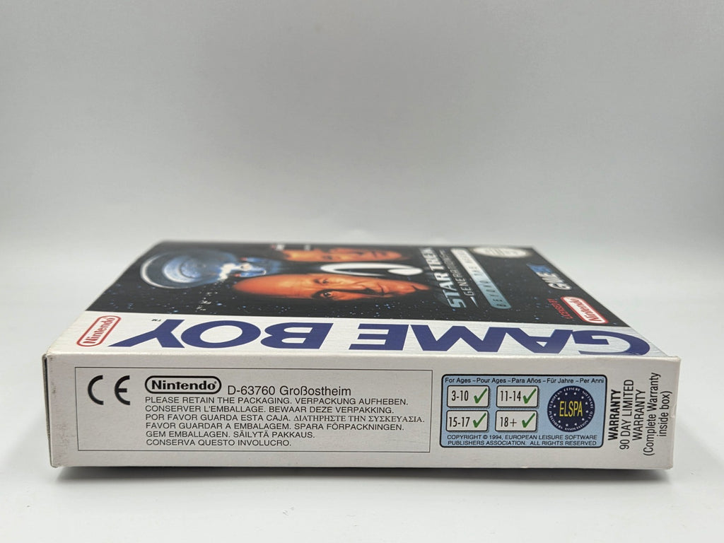Game Boy Classic Star Trek Generations Beyond The Nexus + OVP und Anleitung EUR