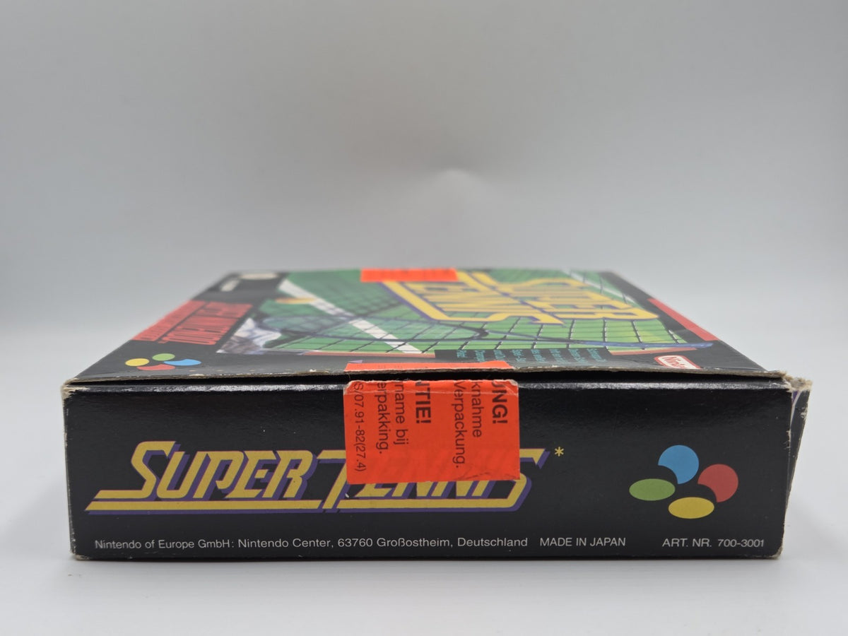 SNES Super Nintendo Spiel Super Tennis mit OVP und Anleitung NOE