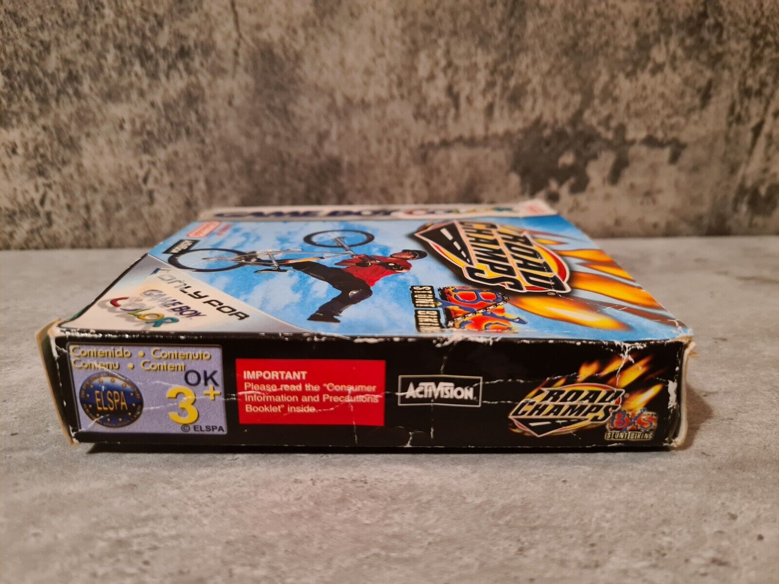 Nintendo Game Boy Color Road Champs mit OVP und Anleitung UKV - T-Retro-Games 