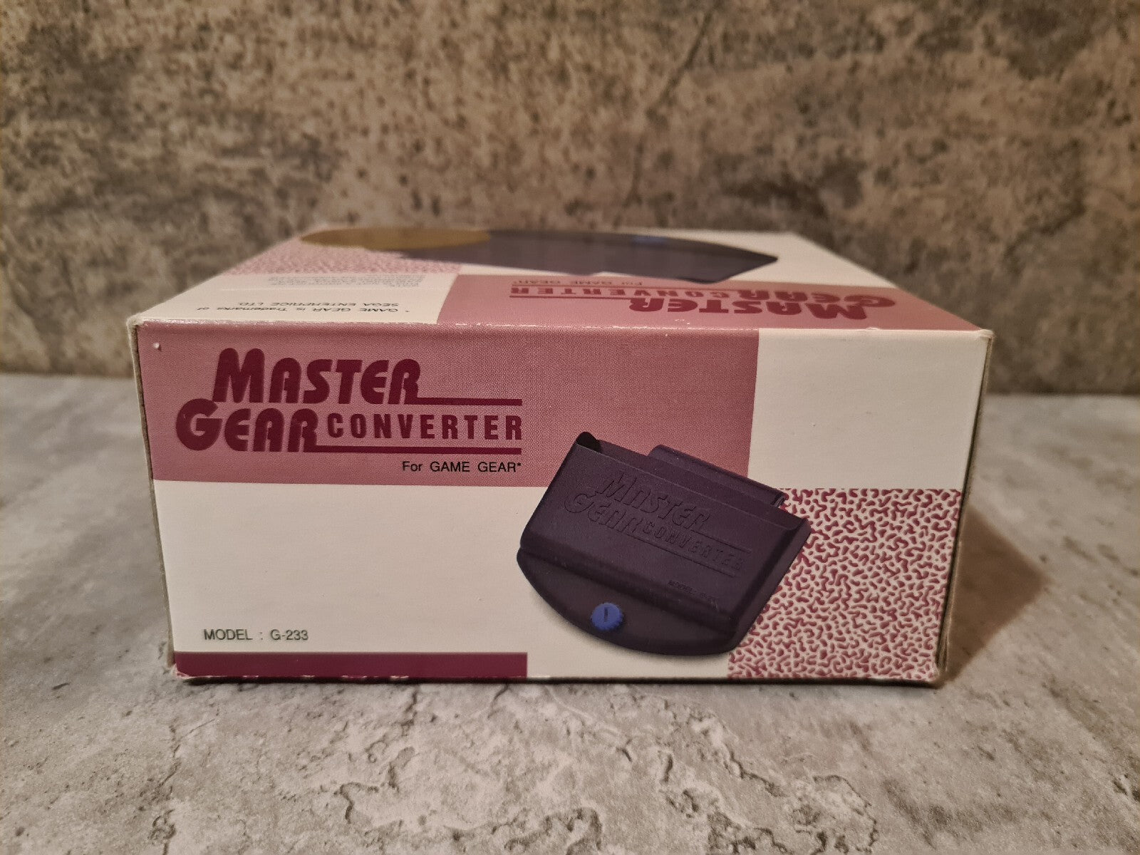 Sega Game Gear Master Gear Converter OVP