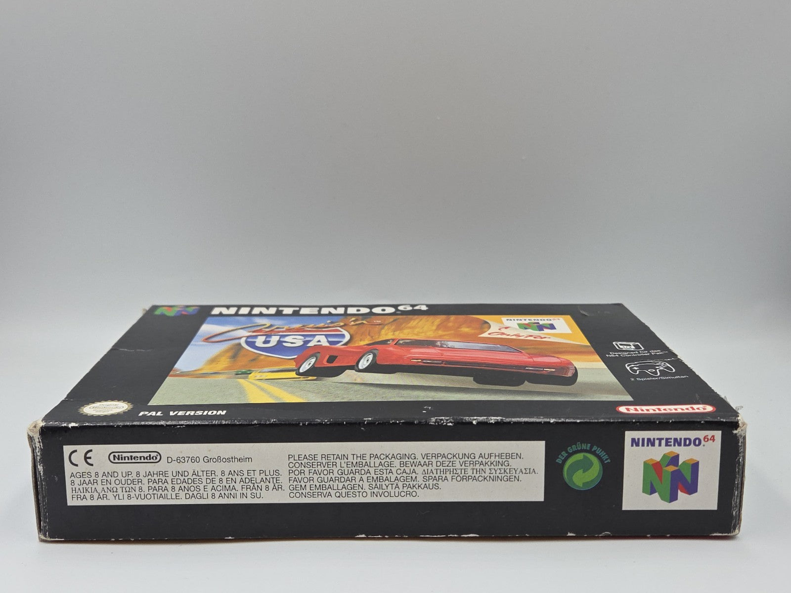 N64 Nintendo 64 Spiel Cruis'n USA mit OVP und Anleitung NOE