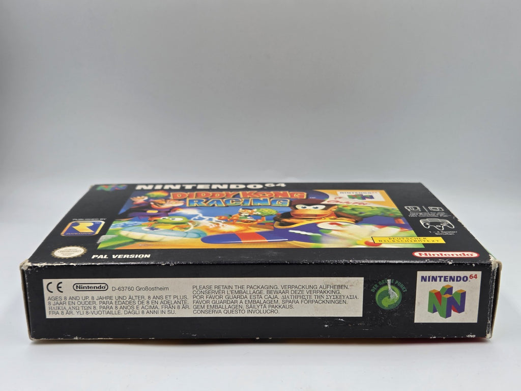 N64 Nintendo 64 Diddy Kong Racing mit OVP und Anleitung NOE