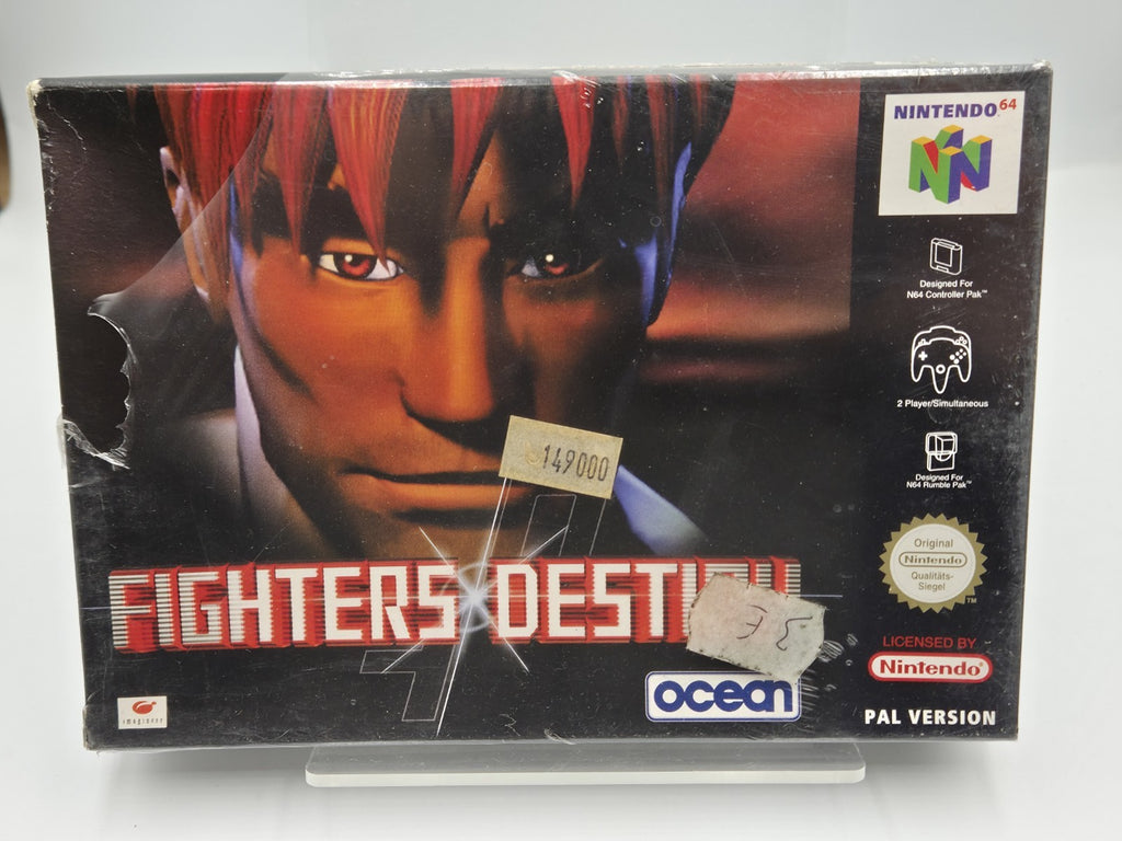 N64 Nintendo 64 Fighters Destiny Sealed NEW NEU NOE