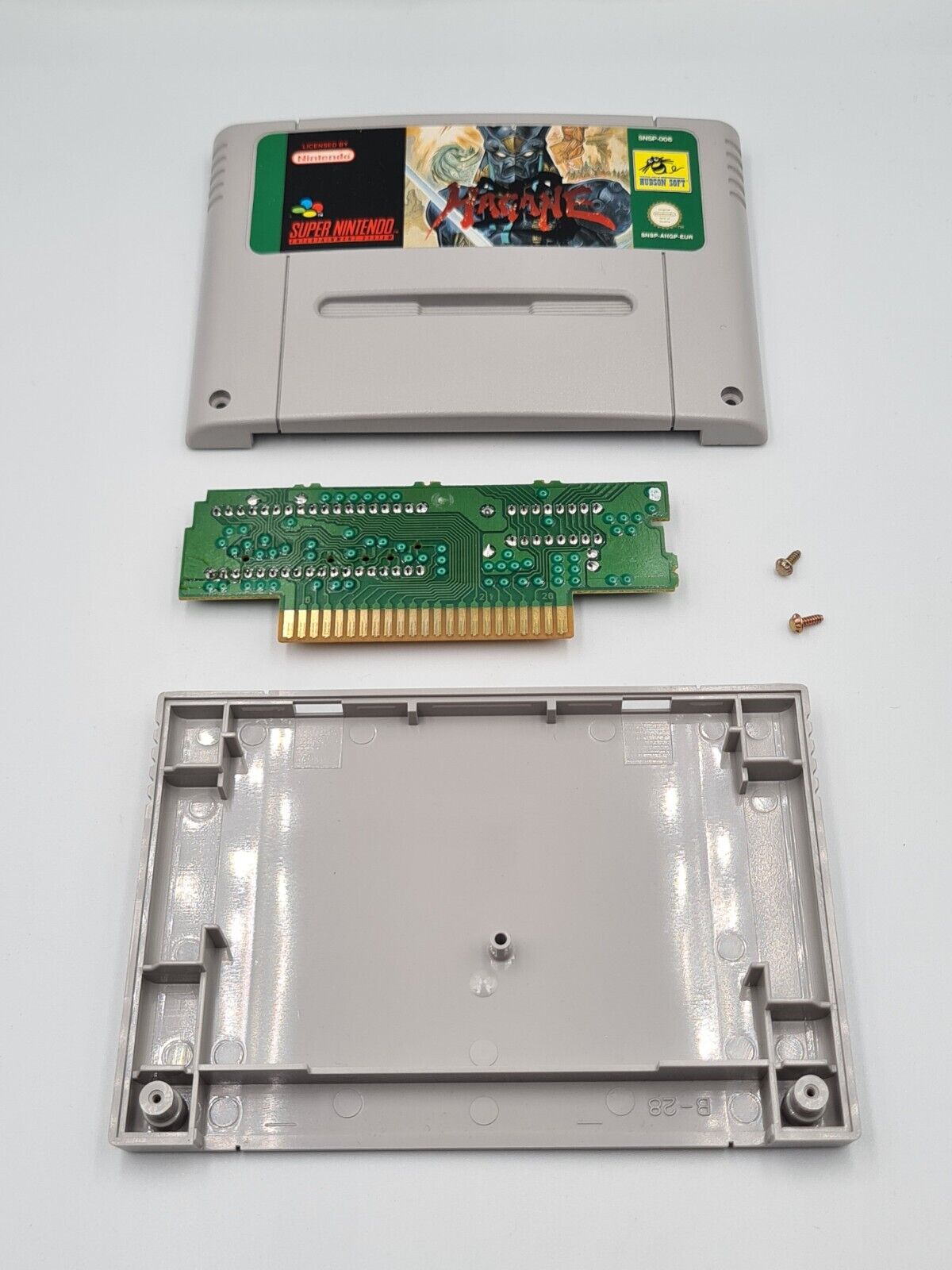 SNES Super Nintendo Hagane The Final Conflict Modul EUR - T-Retro-Games 