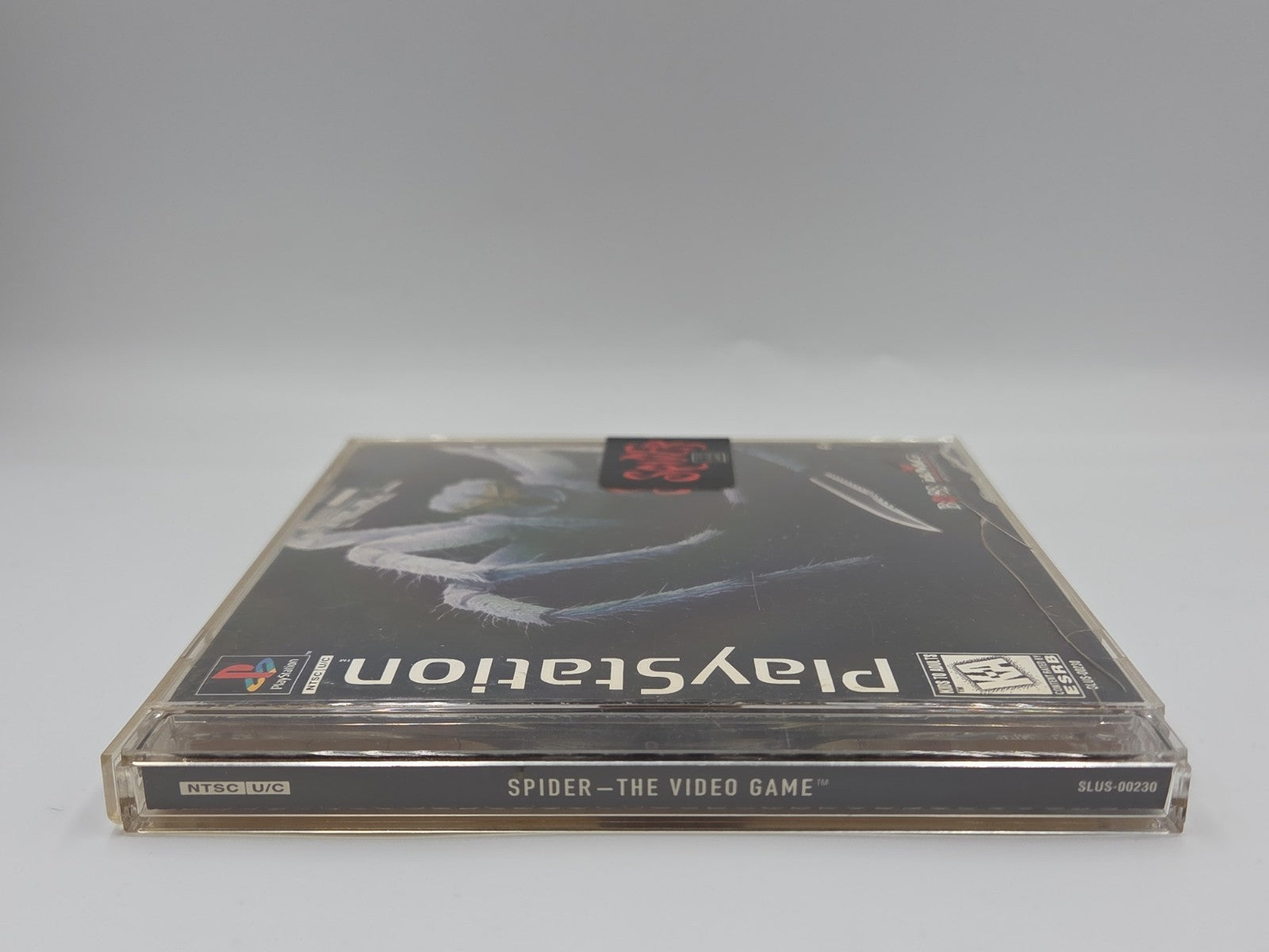 PS1 Playstation 1 Spiel Spider The Video Game mit OVP und Anleitung NTSC-USA 