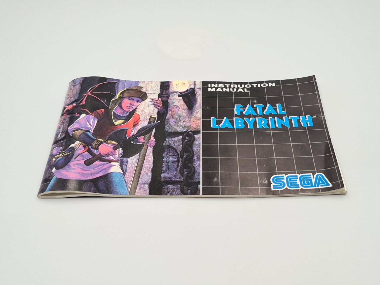 Sega Mega Drive Spiel Fatal Labyrinth mit OVP und Anleitung Multilingual - T-Retro-Games 
