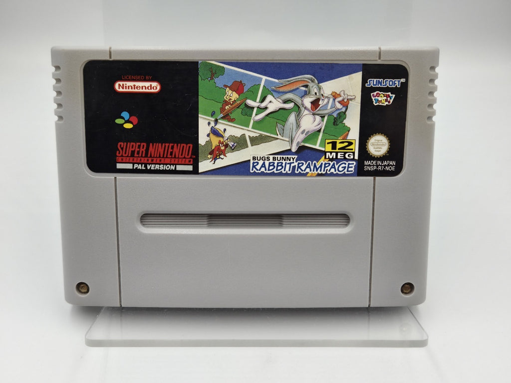 SNES Super Nintendo Bugs Bunny Rabbit Rampage Modul NOE