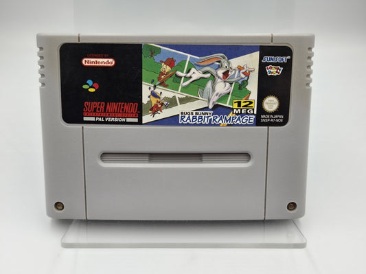 SNES Super Nintendo Bugs Bunny Rabbit Rampage Modul NOE