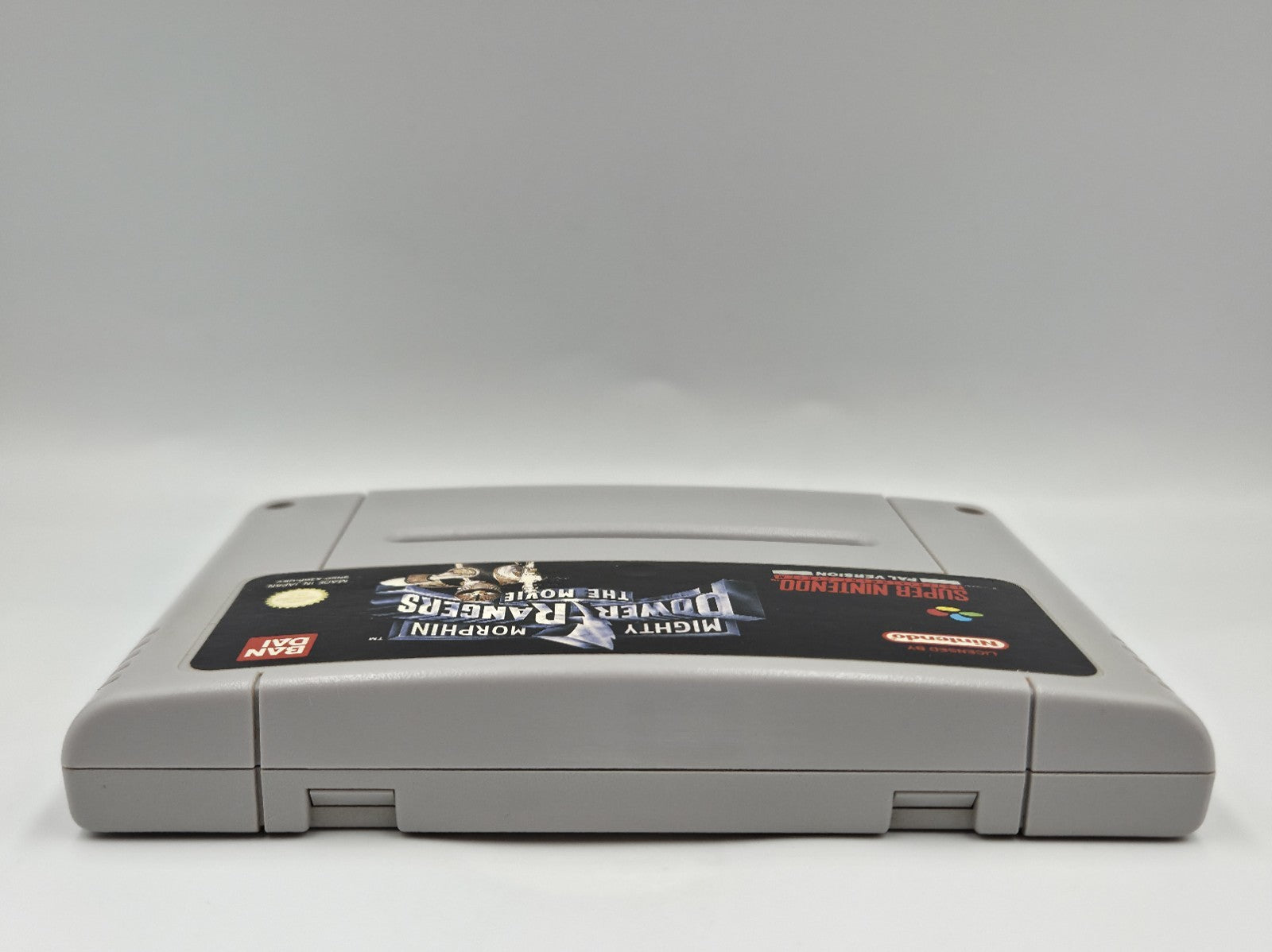 SNES Super Nintendo Spiel Mighty Morphin Power Rangers The Movie UKV Modul