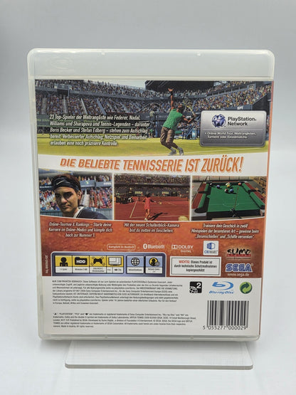 PS3 Playstation 3 Spiel Virtua Tennis 2009 mit OVP und Anleitung Deutsch