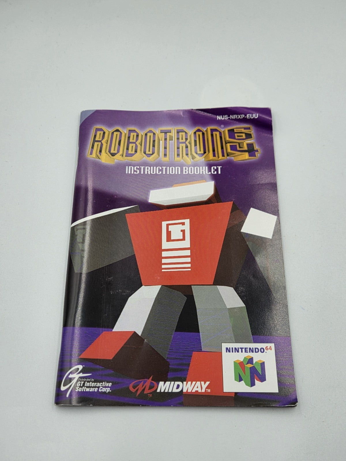 N64 Nintendo 64 RoboTron 64 mit OVP und Anleitung EUR