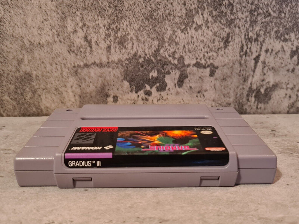 SNES Super Nintendo Gradius NTSC USA Modul - T-Retro-Games 