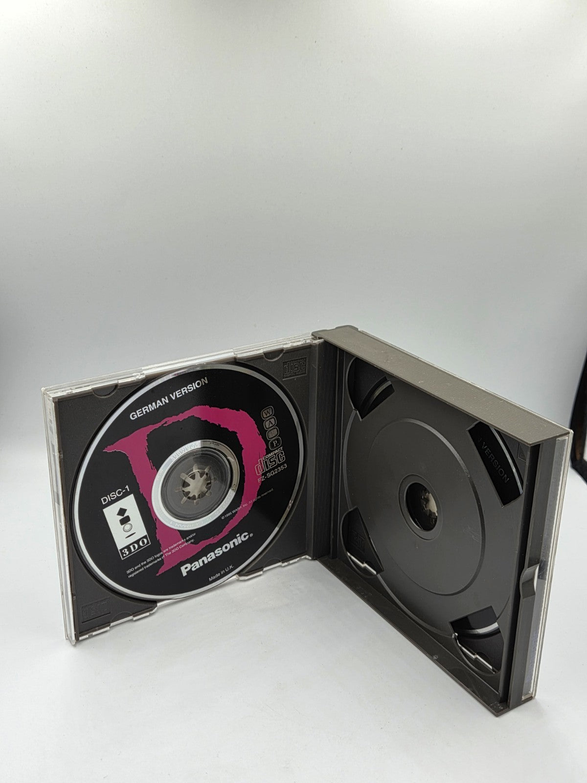 3DO Spiel D mit OVP 2 Discs Deutsche Version