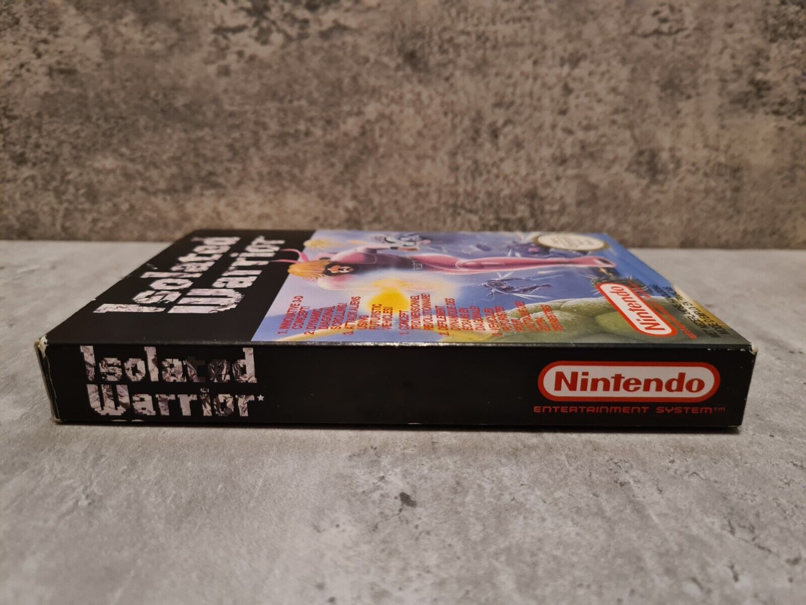 NES Isolated Warrior mit OVP und Anleitung FAH - T-Retro-Games 