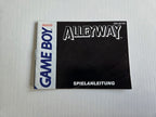 Nintendo Game Boy Classic Alleyway Spielanleitung Instruction Booklet NOE