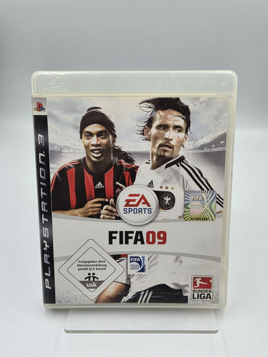 PS3 Playstation 3 Spiel Fifa 09 mit OVP und Anleitung 