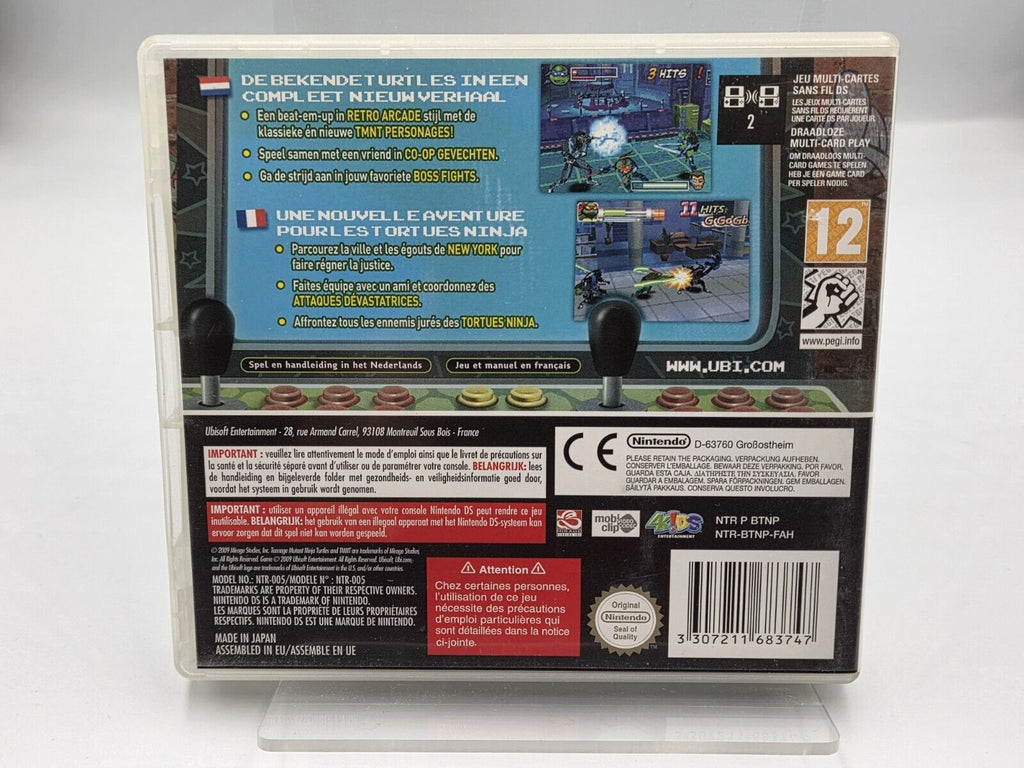 Nintendo DS Teenage Mutant Ninja Turtles Arcade Attack mit OVP und Anleitung FAH - T-Retro-Games 