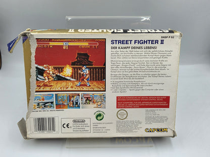 SNES Super Nintendo Street Fighter II mit OVP und Anleitung NOE