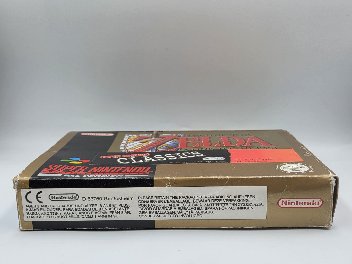 SNES The Legend of Zelda A Link to the Past mit OVP + Anleitung UKV 