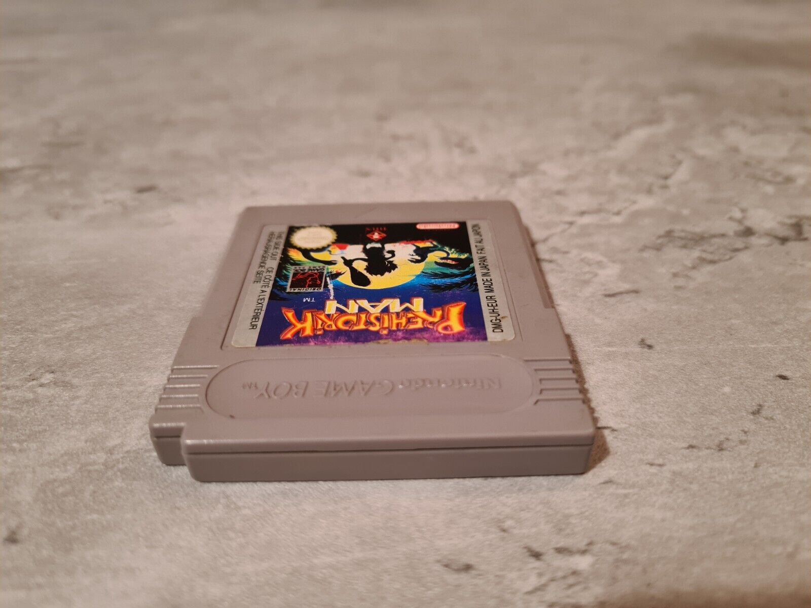 Nintendo Gameboy Classic Prehistorik Man Modul EUR - T-Retro-Games 