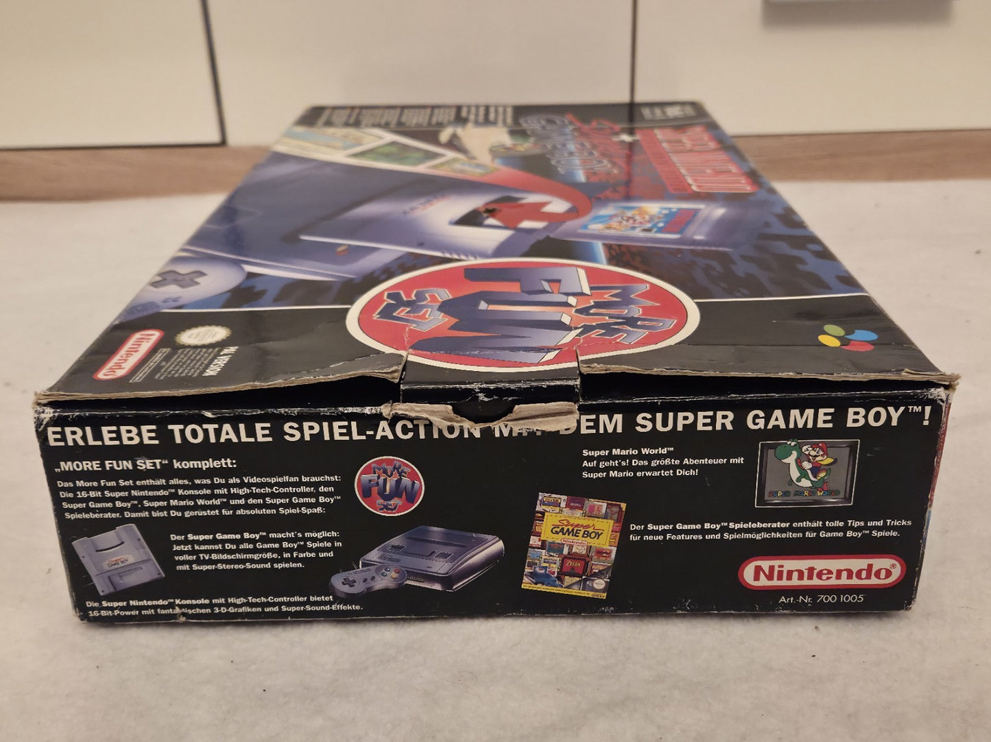 SNES Super Nintendo Super Game Boy More Fun Set Konsole Console NOE OVP
