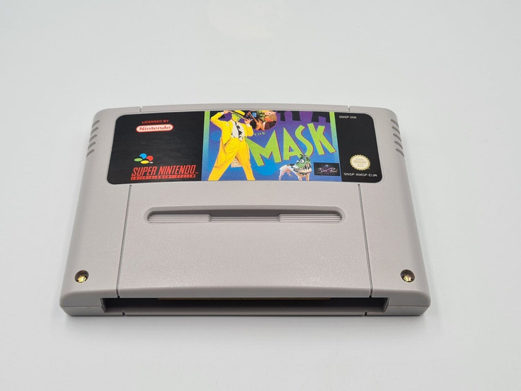 SNES Super Nintendo The Mask mit OVP und Anleitung EUR - T-Retro-Games 