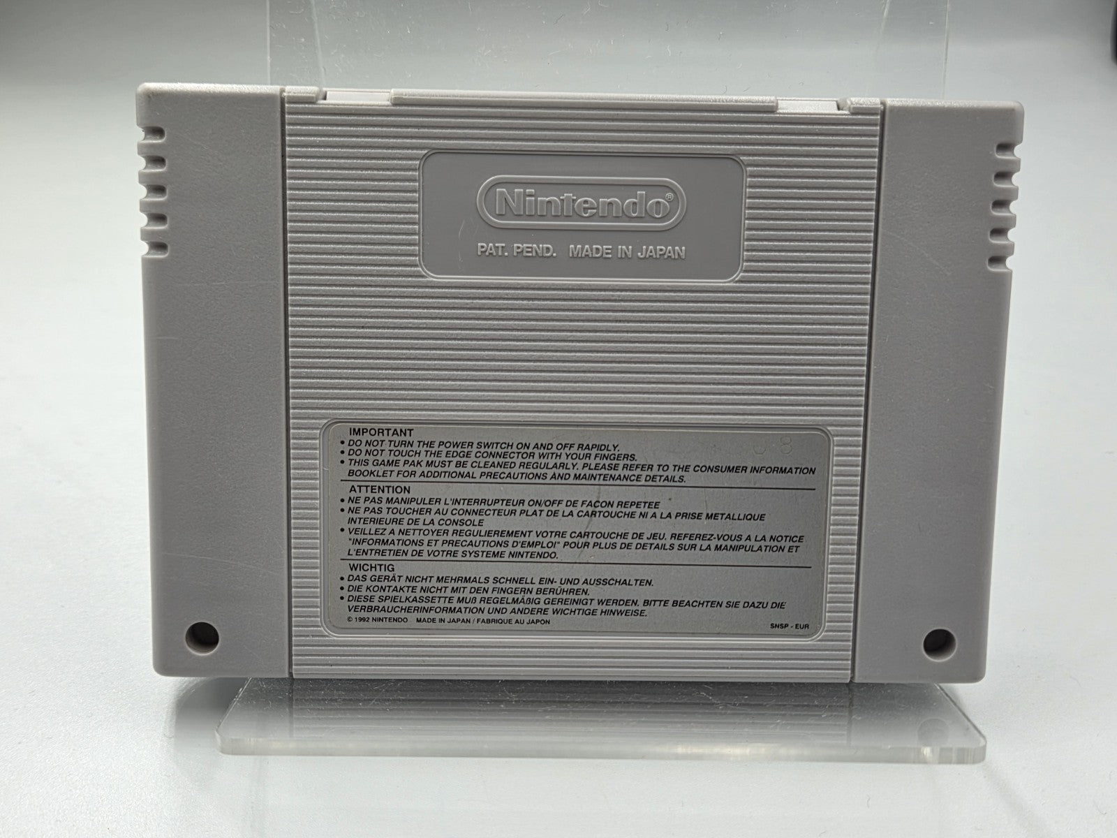 SNES Super Nintendo NBA Jam T.E. Modul EUR