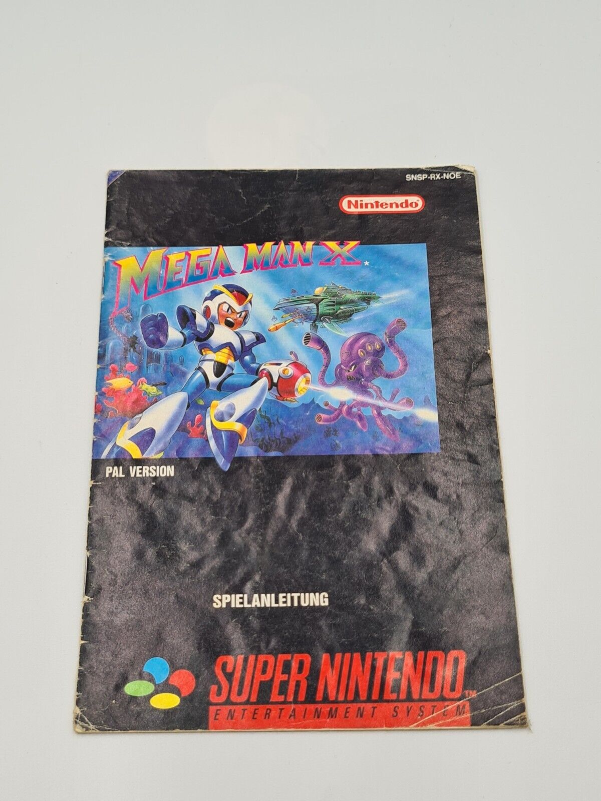 SNES Super Nintendo Mega Man X mit OVP und Anleitung NOE - T-Retro-Games 