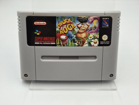 SNES Super Nintendo Chuck Rock Modul NOE