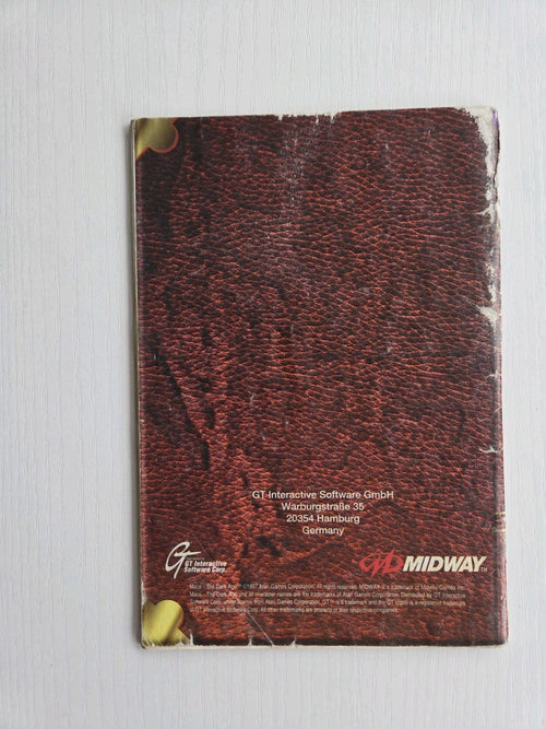 N64 Nintendo 64 Mace The Dark Age Spielanleitung Instruction Booklet NOE