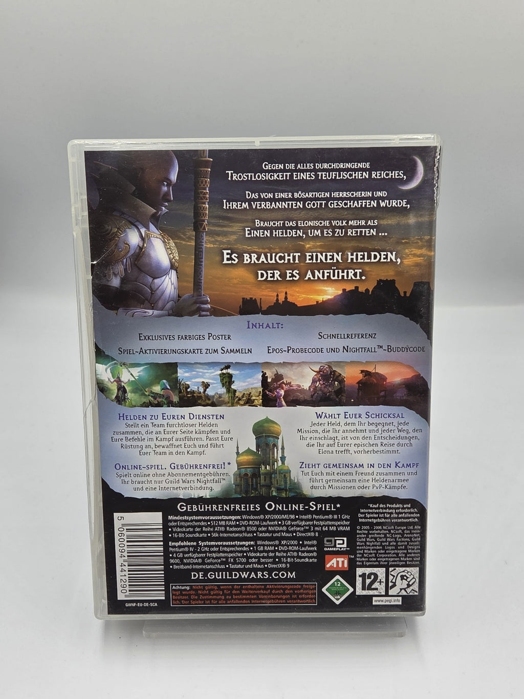 PC-CD Rom Spiel Big Box GuildWars Nightfall 