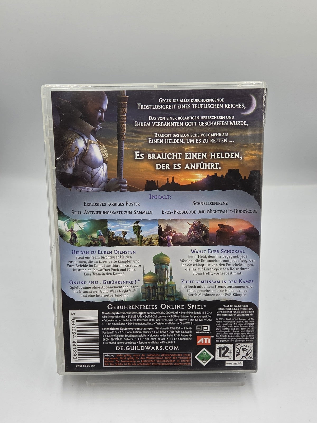 PC-CD Rom Spiel Big Box GuildWars Nightfall 