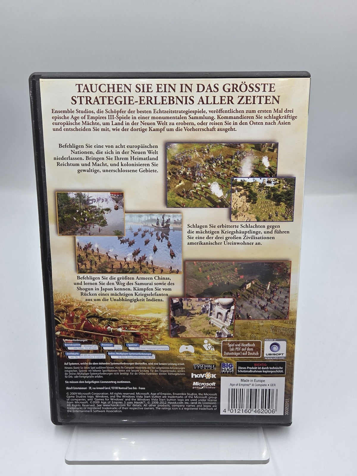 PC-DVD Rom Spiel Age of Empires III Complete Collection 