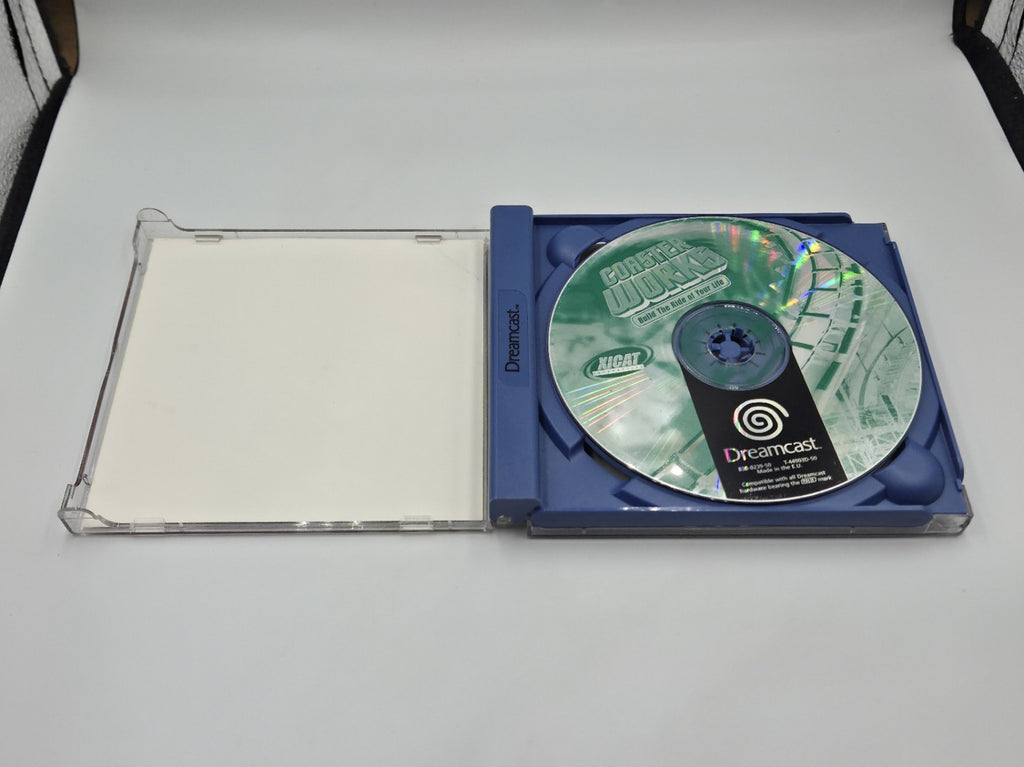 Sega Dreamcast Spiel Coaster Works mit OVP Multilingual 