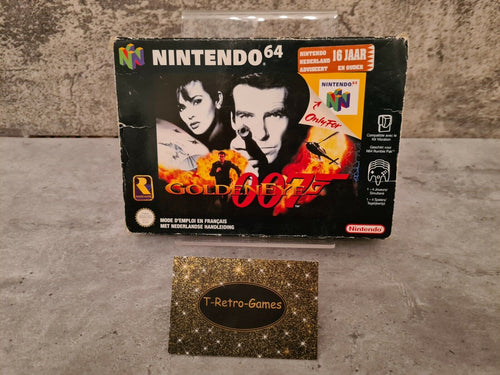 N64 Nintendo 64 GoldenEye 007 mit OVP und Anleitung FAH - T-Retro-Games 