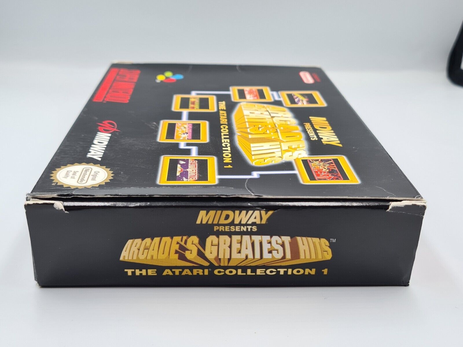 SNES Super Nintendo Arcade's Greatest Hits mit OVP und Anleitung EUR - T-Retro-Games 